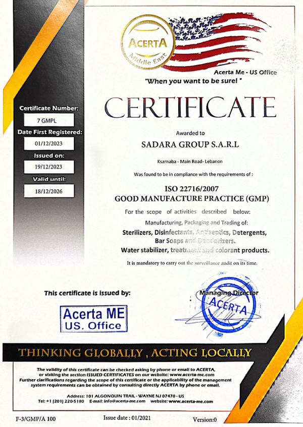 Certificate 3